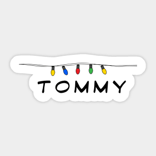 TOMMY stranger things Sticker